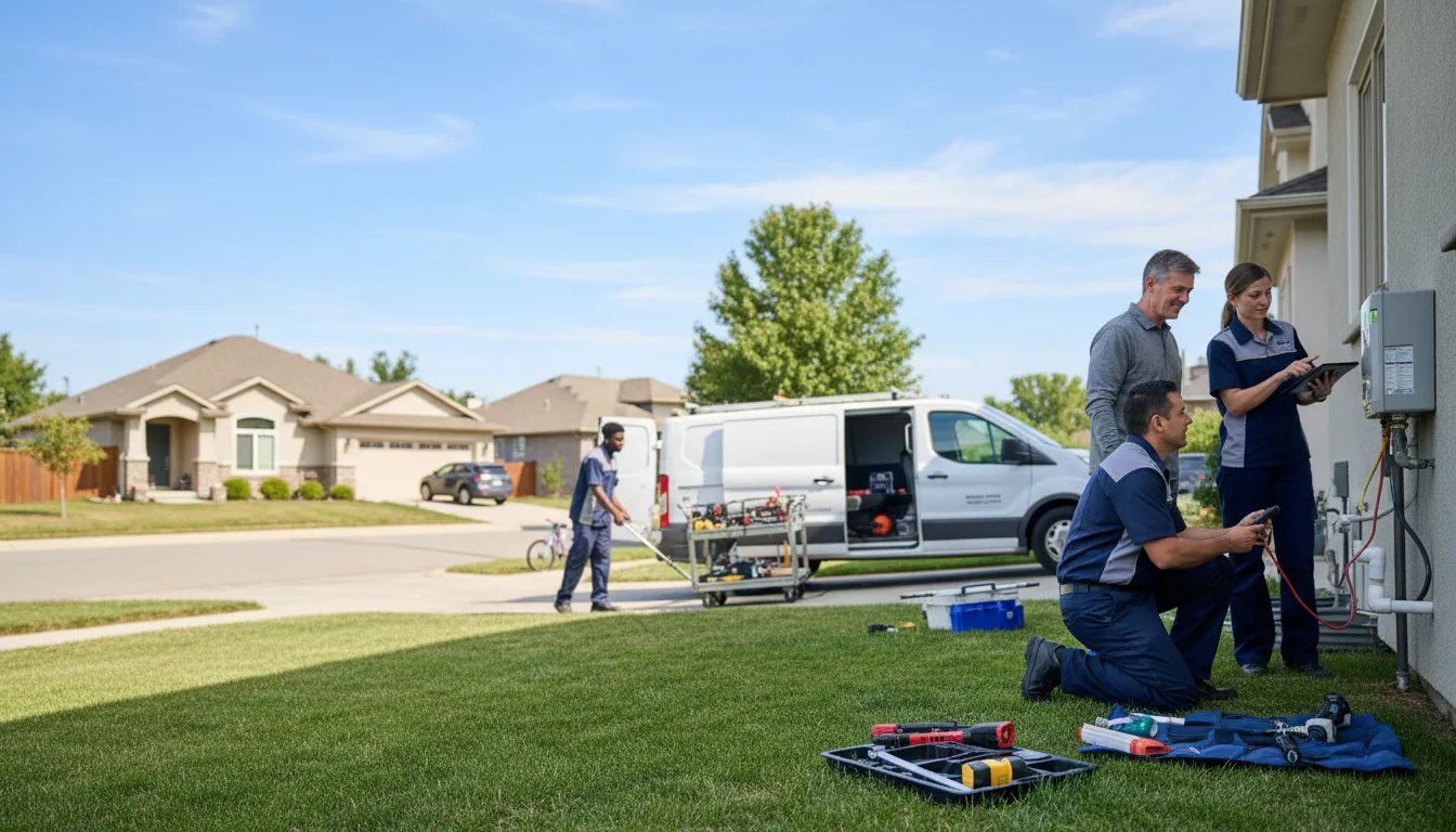 Tankless water heater service in Milnesville, PA
